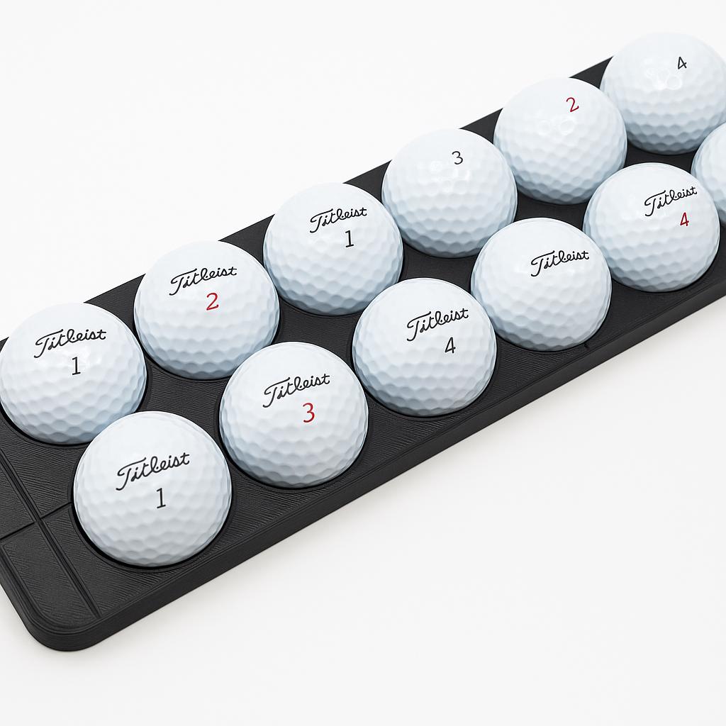 eufyMake E1 UV Printer Golf Ball Jig (Fits 12 Golf Balls w/ Alignment aid)