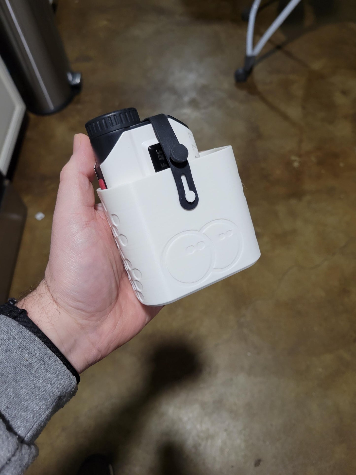 Magnetic Golf Rangefinder Holder | Adjustable Golf Cart Mount | Secure Range Finder Holder