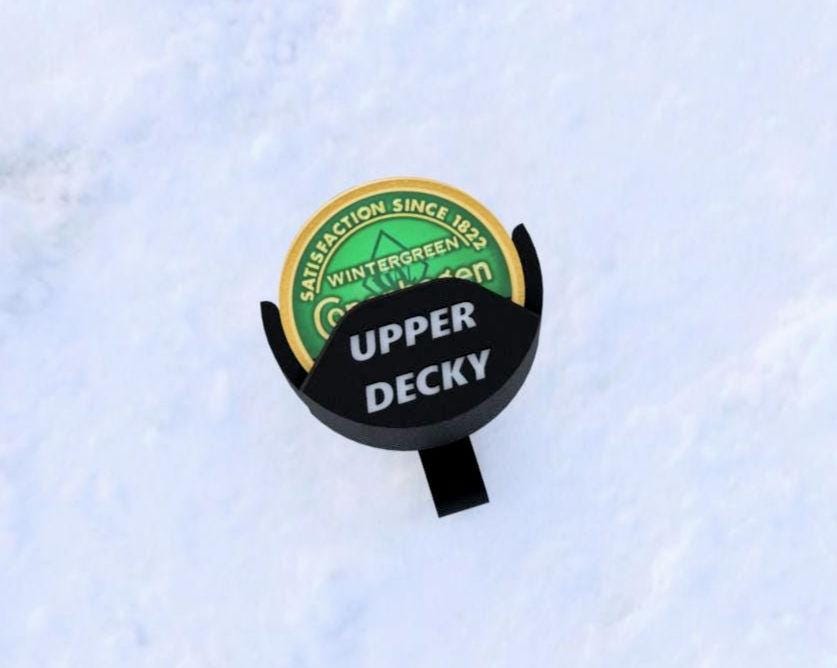 ZYN Holster | Tobacco Visor Clip | Upper Decky |