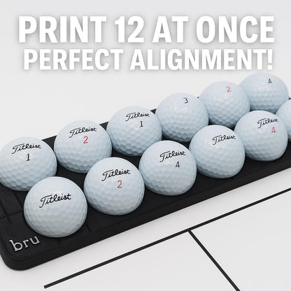 eufyMake E1 UV Printer Golf Ball Jig (Fits 12 Golf Balls w/ Alignment aid)